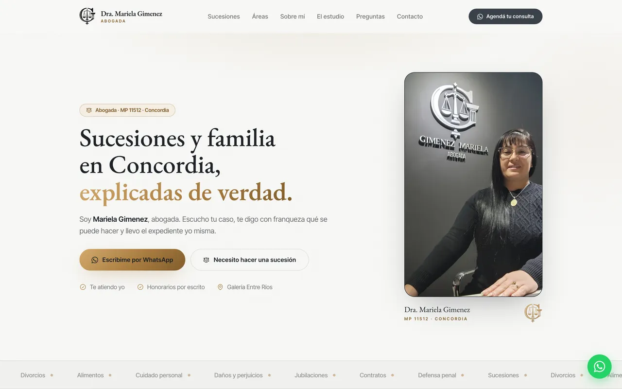 Dra. Mariela Gimenez